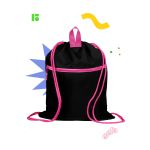 Мешок для обуви 1 отделение Berlingo "Beauty", 400*480мм, расширяющееся дно, светоотражающая лента, карман на молнии