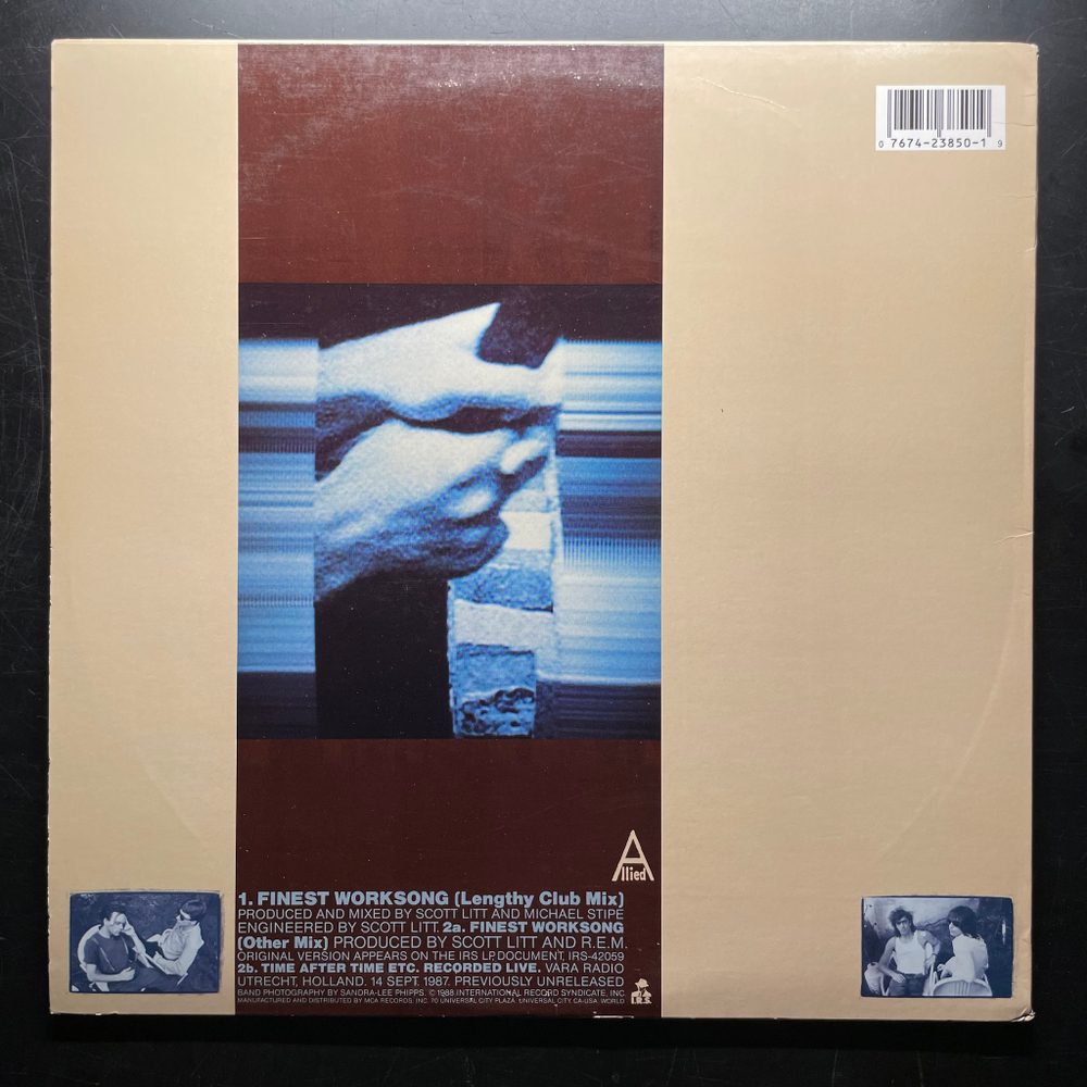 R.E.M. ‎– Finest Worksong (США 1988г.) EP