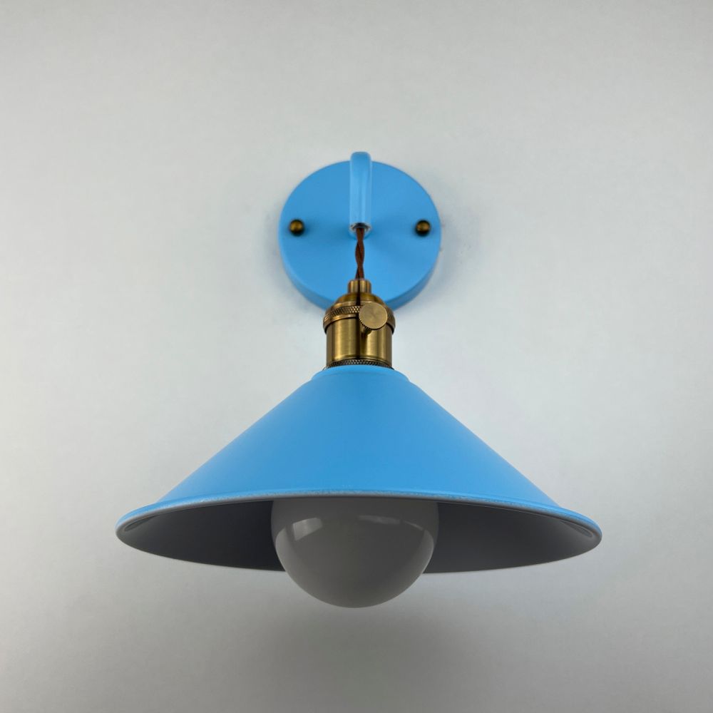 Бра С Подвесным Плафоном Braid Wall Blue By Imperiumloft