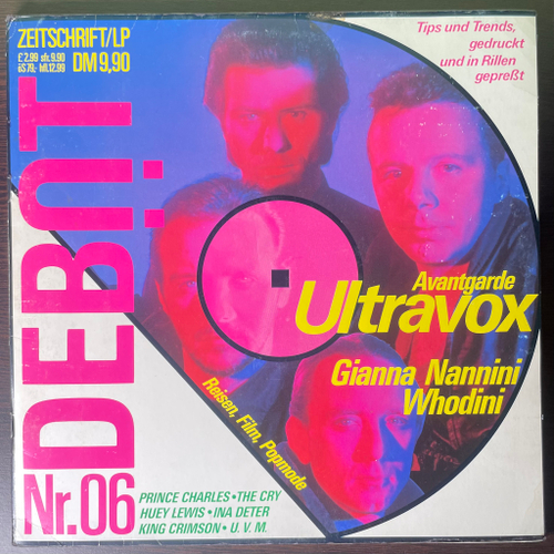 Сборник Debüt LP / Zeitschrift Ausgabe 6 (Германия 1984г.)