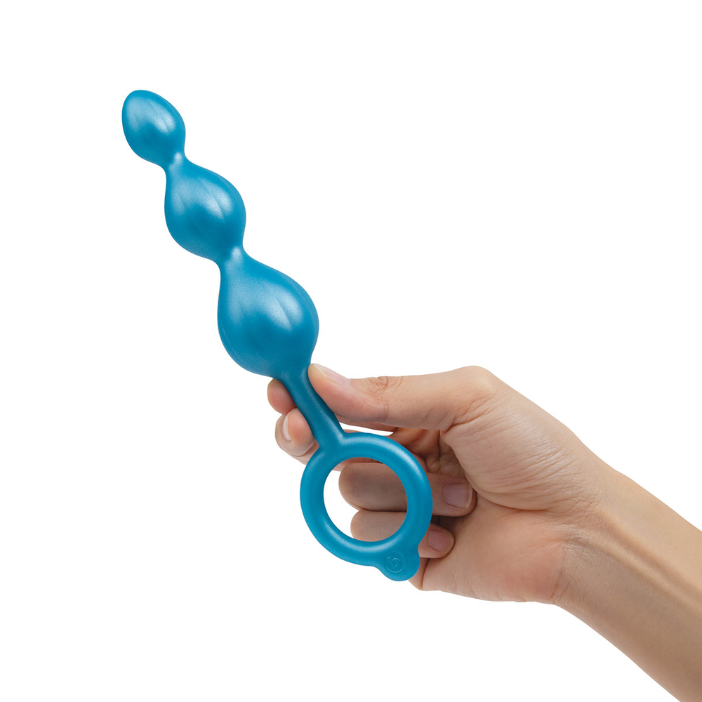 b-Vibe BEADED BUTTIES BUNDLE - Набор анальных стимуляторов