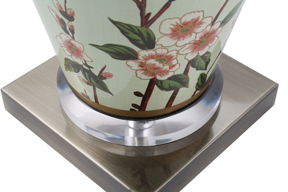 Лампа настольная "Абрикосовое дерево в цветах"