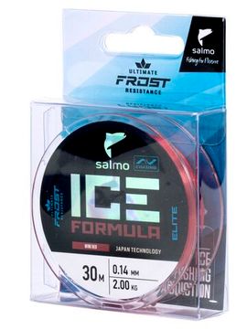 Леска монофильная зимняя Salmo Elite ICE FORMULA Wine red 030/014