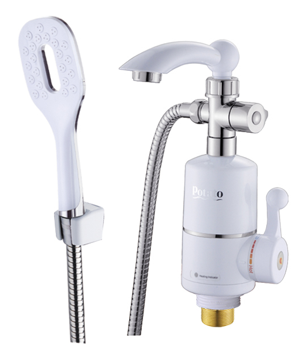 Смеситель водонагревающий для ванны  РОТАТО  (10/1шт)