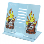 Подставка для книг Yalong, 190х210 мм, "Машинки", регулируемый угол наклона, металл