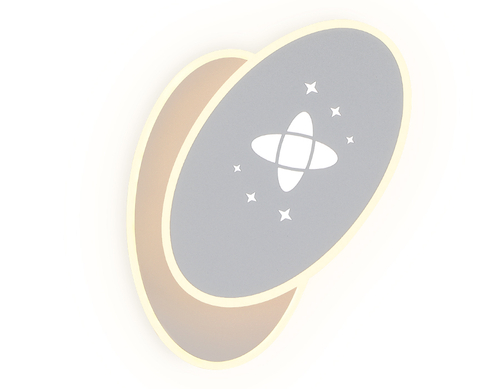 FW109 SGR серый песок LED 3000K+6400K 20W 230*140*50