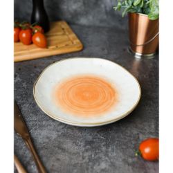 Салатник 450 мл d 21,5 см h3,8 см оранжевый фарфор "The   Eco" P.L. Proff Cuisine [6]