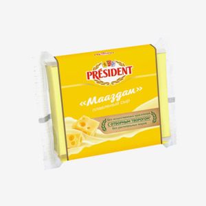 Сыр President Мааздам плавленый 40% 150 г
