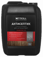 2020-5  Medera 140 Concentrate  5л,Антисептик -антипирен (2 группа ) для наружных работ ,концентрат 1/15