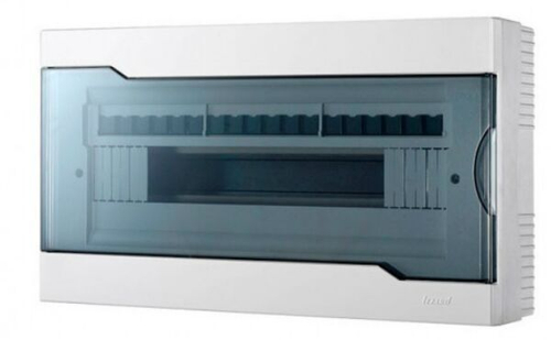 Бокс с прозр. крышкой ЩРН-П-18 для наруж.ус-ки 18 мод.LX 731 2000 018