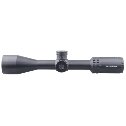 Оптический прицел Vector Optics HUGO 3-12x44 (SCOM-30), боковой вид с логотипом Vector Optics