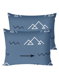 Постельное белье Полисатин Мечта "Alps" 2-спальное Наволочка 50х70 см 2 шт Простынь на резинке 160x200 см Пододеяльник 175x215 см