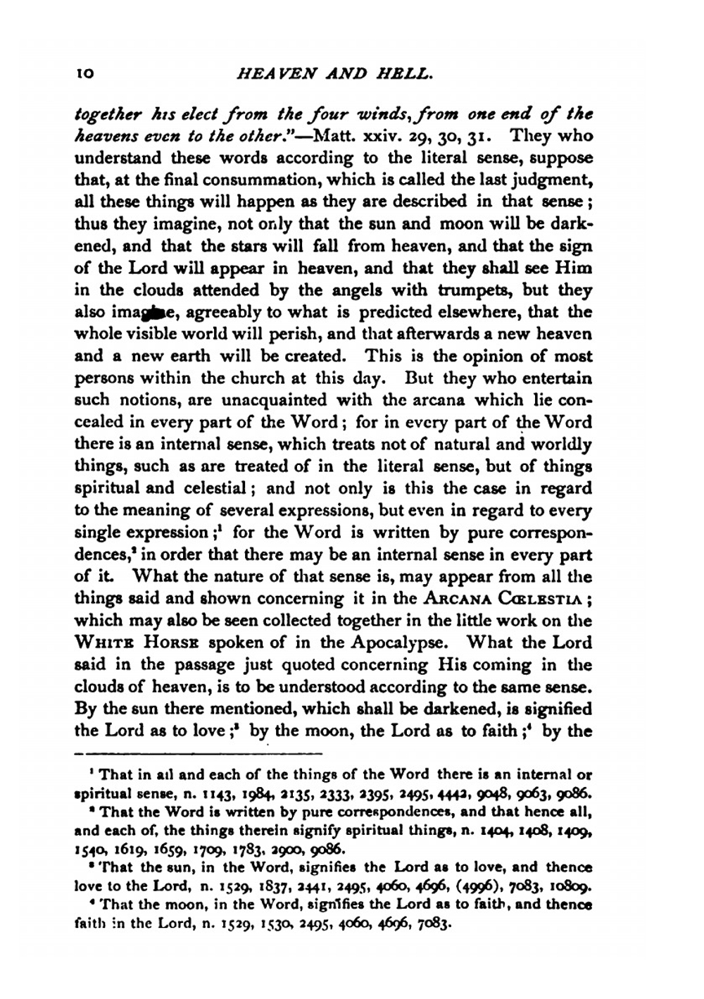 Heaven and Its Wonders and Hell from Things Heard and Seen | Swedenborg Emanuel
