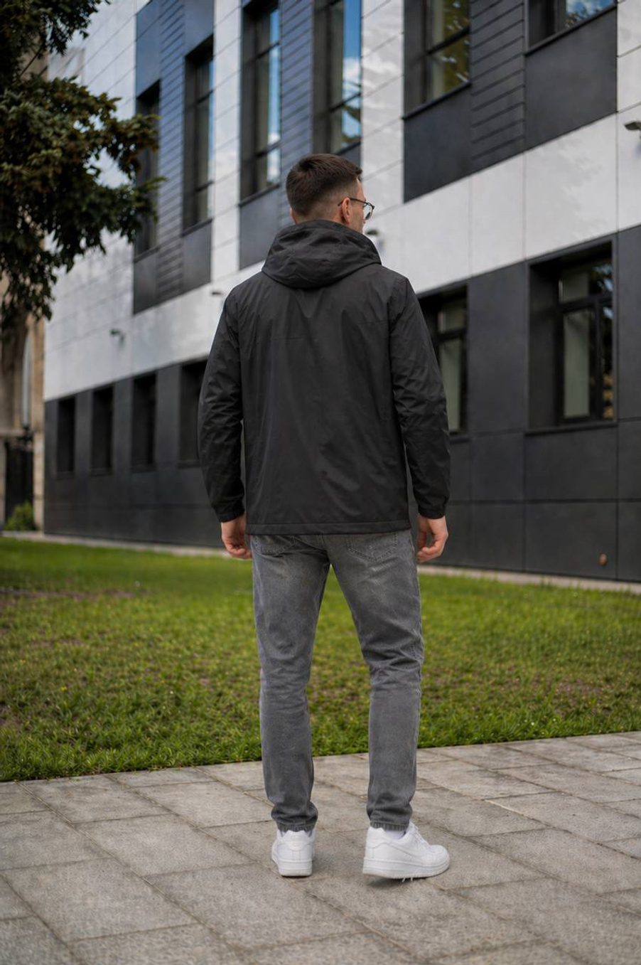 Ветровка мужская "HN-18"  черный