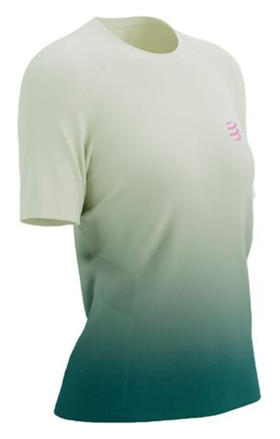Женская теннисная футболка Compressport Performance Short Sleeve - Multikolor
