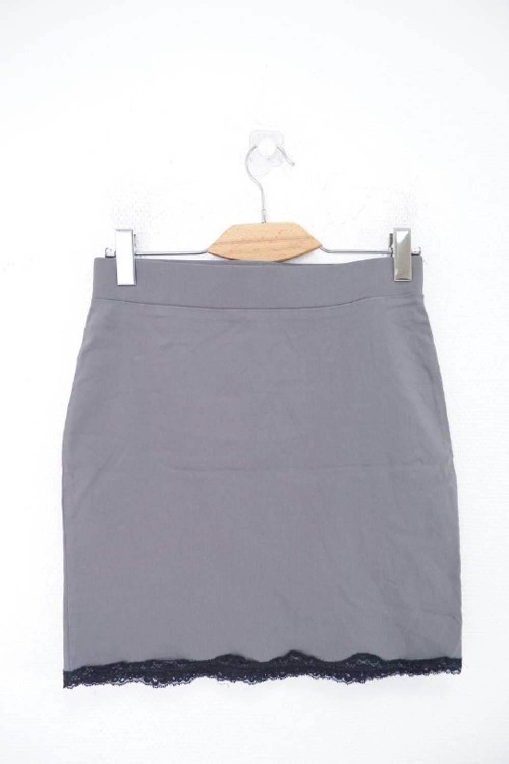 Юбка с кружевом 48 размер