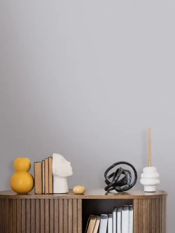 Обои флизелиновые 1.06 однотонные светло-серые для стен виниловые на флизелине OPTIMA артикул 588300 метровые, моющиеся, для гостиной, спальни, кухни, коридора,1.06*10.05 м