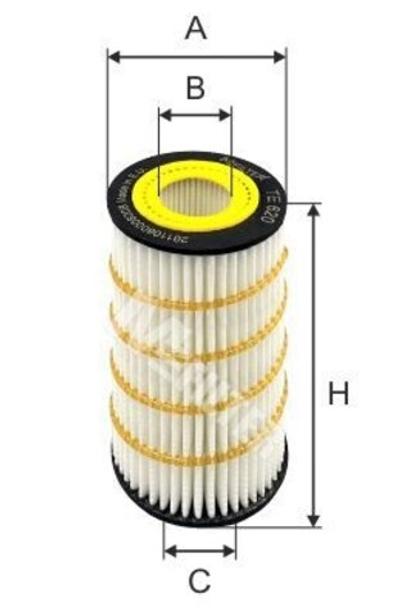 MFILTER - TE620-MFI - Oil Filter