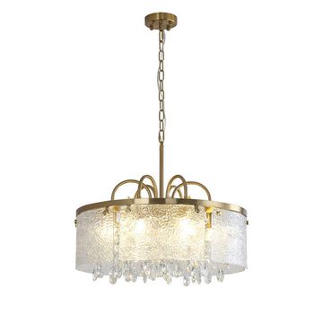 Люстра подвесная 6*E14 V000377 12033/6P BRASS бронза Prosecco Indigo