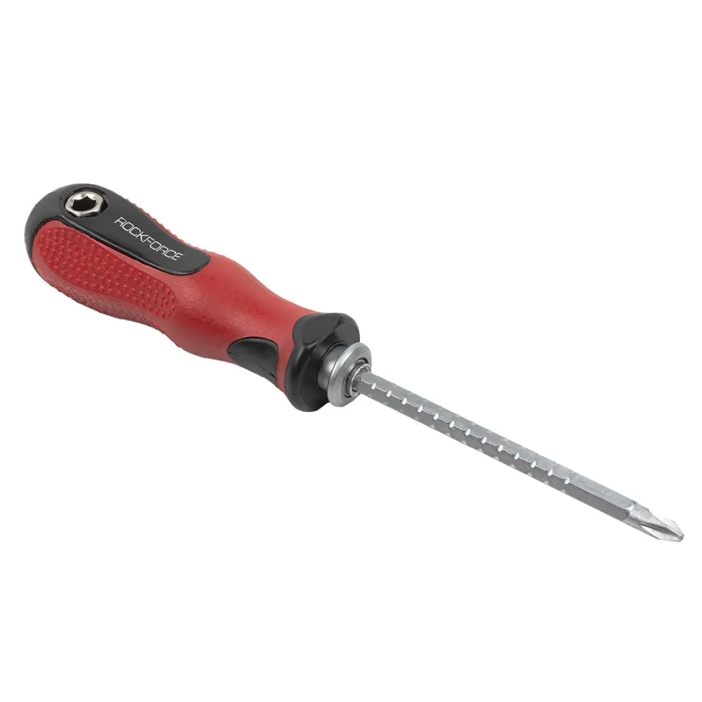 Отвертка телескопическая переставная PH2хSL6мм RockForce RF-711A180