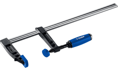 ЗУБР ПС-500/120, F, 500 х 120 мм, усиленная струбцина, Профессионал (32155-120-500)