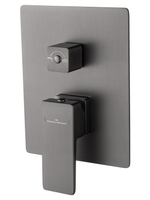 Душевая система встраиваемая WONZON & WOGHAND CUBE 2.0, Темный графит (WW-88939068-BGM)