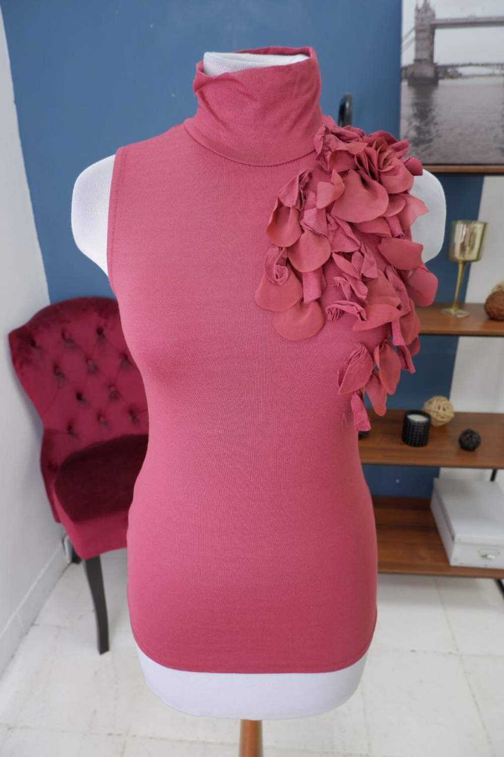 Топ Koton из вискозы 46 размер