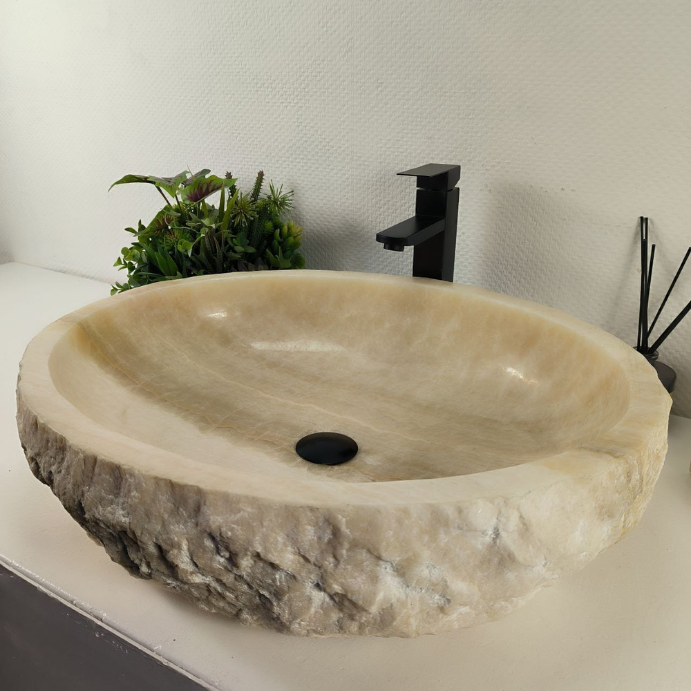 Раковина из оникса Erozy White EO-64295 62*53*16 0215