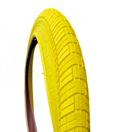 Покрышка BMX Tech Team 20 дюймов WD 20*2.25 P1225/желтая