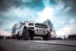Бампер силовой передний BMS ALFA для Тойота Тундра 2007-2013