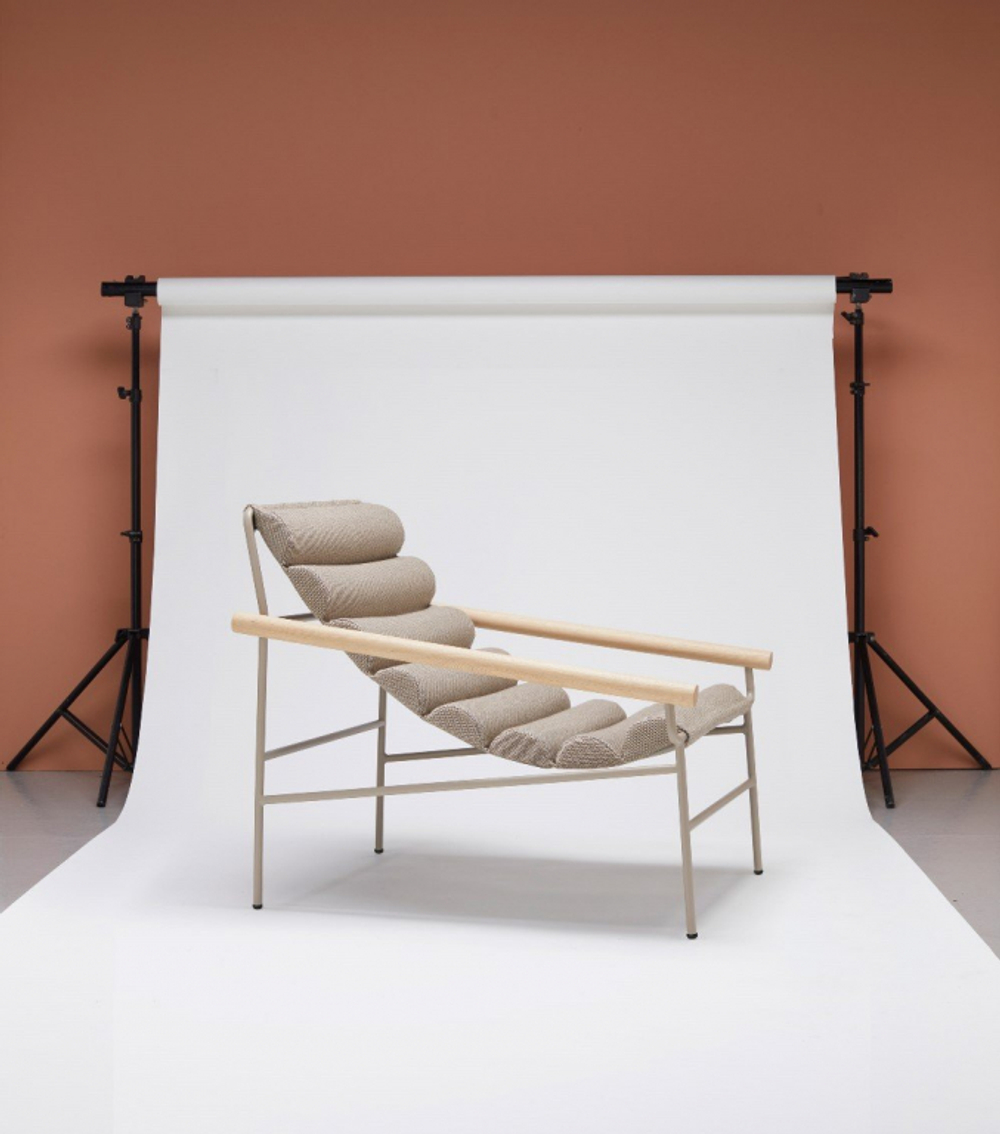 Кресло лаунж металлическое Scab Design Dress Code Fashion Indoor, тортора