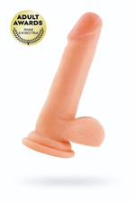Фаллоимитатор на присоске телесный RealStick 14 см