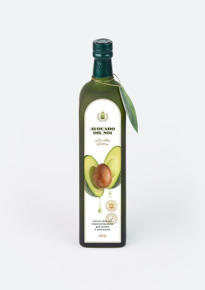 Масло Авокадо Avocado oil №1 гипоаллергенное (для жарки и запекания) 1000 мл