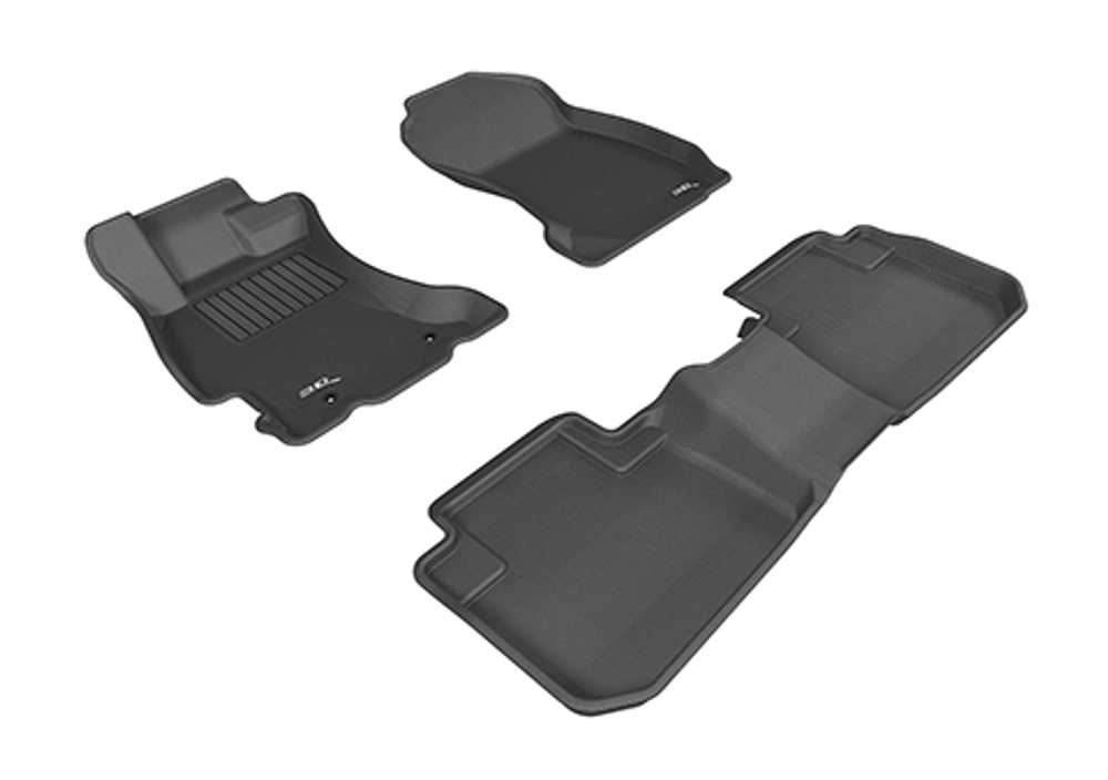 Коврики салона Sotra 3D Lux для Subaru Forester IV 2013- черные. Артикул ST 74-00522