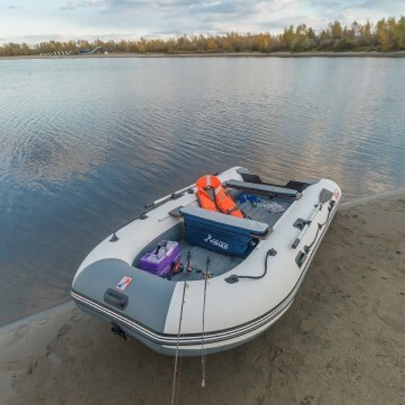 Лодка Тонар Алтай 340L (белый/серый)