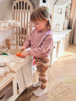 Комплект Mjölk Свитшот Desert Rose/Легинсы Мальтипу