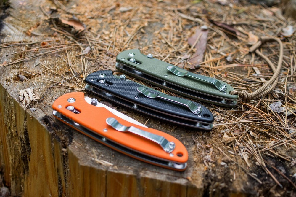 Нож Ganzo G740 черный, G740-BK