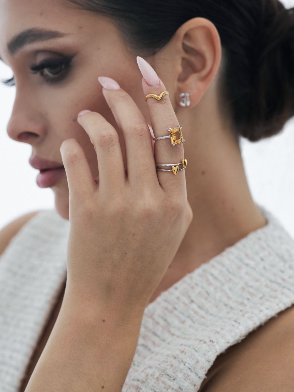 Кольцо Crystal Classic с цитрином