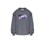 Лонгслив Called a Garment Pressure Double Layer "Smoky Grey"