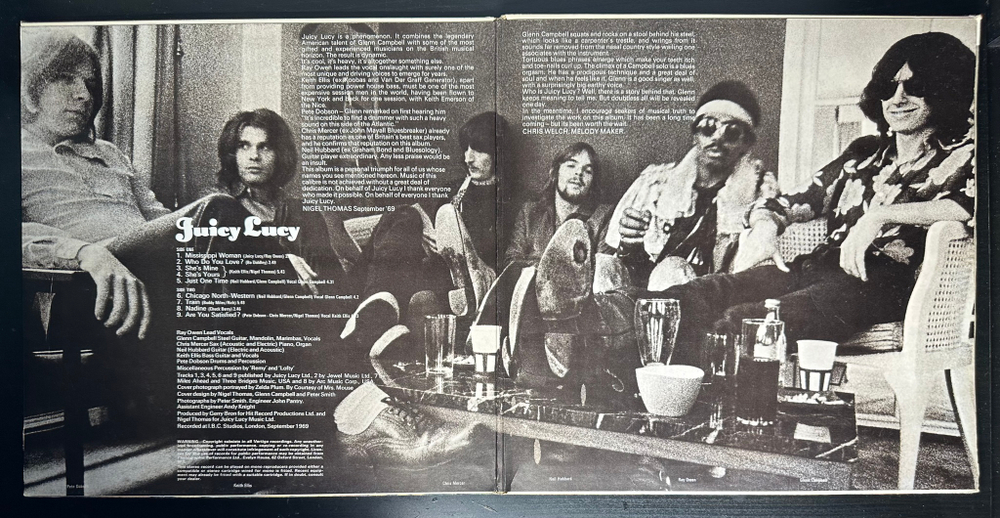 Juicy Lucy - Juicy Lucy (Англия 1970г.)