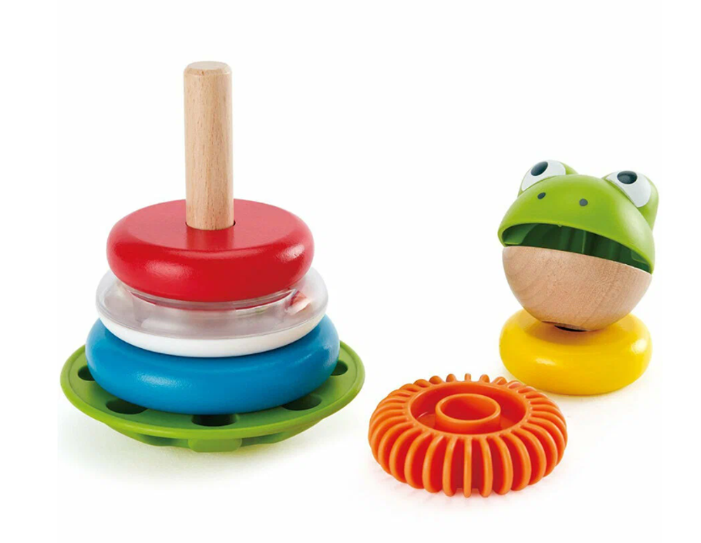 Детская развивающая пирамидка "Мистер Лягушка"