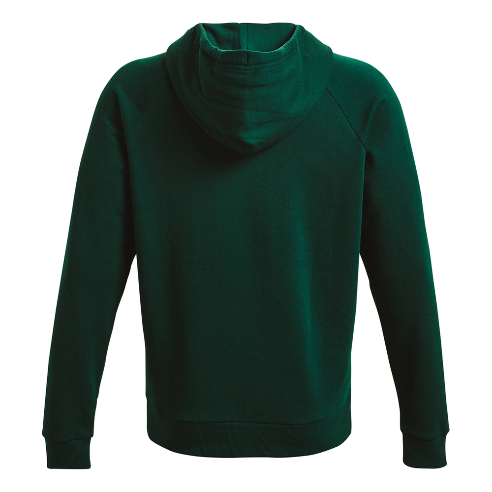 Мужская кофта теннисная Under Armour Rival Fleece Big Logo Hoody Men - Dark Green, White