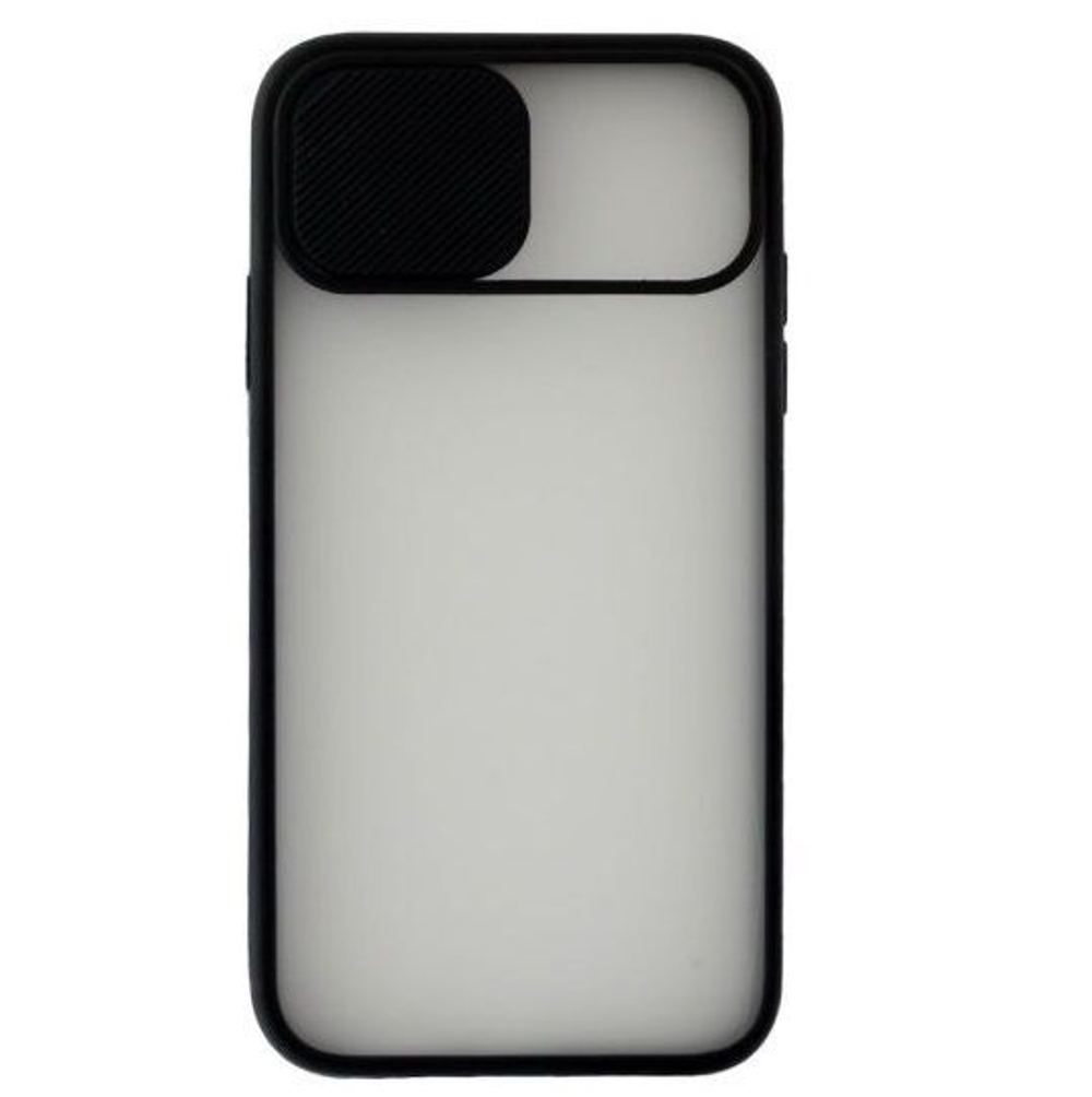 Накладка Cover Slide Apple iPhone 11 черный Zibelino