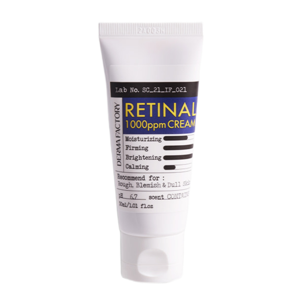 Derma Factory Retinal 1000 ppm Cream Крем для лица ночной с ретиналем, концентрированный 30мл