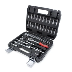 Набор инструмента 46пр. 1/4''(6-гран.)(4-14мм) FORCEKRAFT FK-2462-5