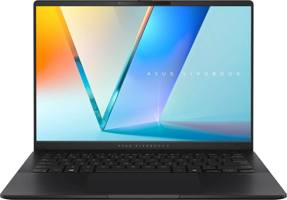 Ноутбук ASUS VivoBook S14 S5406SA-QD200, 14" (1920x1200) OLED/Intel Core Ultra 7 258V/32 ГБ LPDDR5X/1024 ГБ SSD/Intel Arc Graphics/Без системы, Черный (90NB15R3-M00CB0)