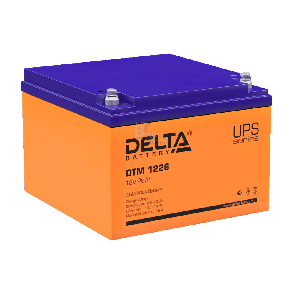 Аккумулятор Delta DTM 1226 (AGM)
