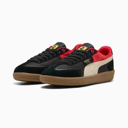 PUMA X SCUDERIA FERRARI КРОССОВКИ УНИСЕКС PALERMO, ЧЕРНЫЙ