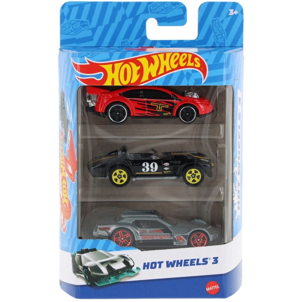 Hot Wheels - Маленькие машинки 3 шт K5904 66 / артикул   K5904 66  / GTIN 027084425611