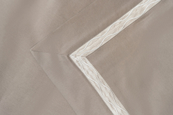 Постельное белье 2 спальное евро макси Сlaire Batiste Loire Diamante Riccio коричневое